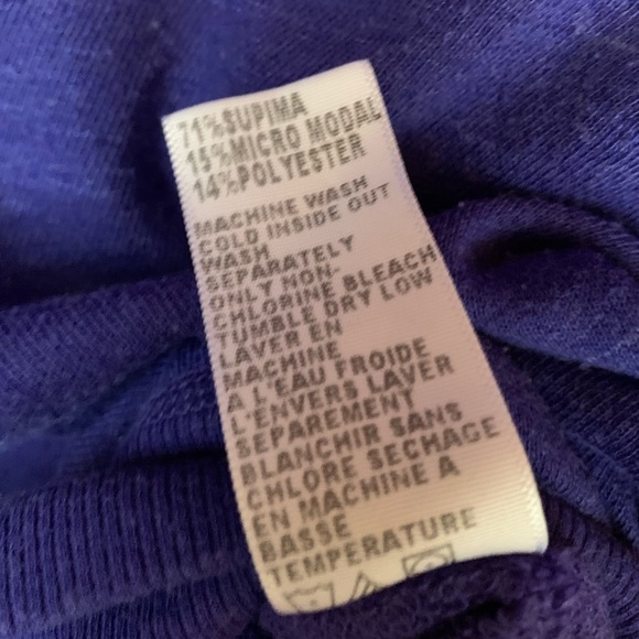 JAMES PERSE Vintage Sweatshirt, Supina Cotton, 3/4 Sleeve, Size 1, Excellent Con - Picture 10 of 10